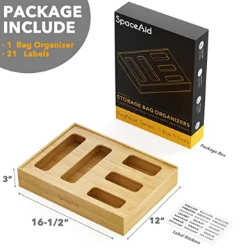 Effortless Kitchen Organization with SpaceAid Bag Storage