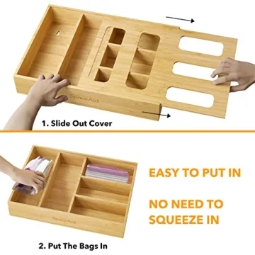 Effortless Kitchen Organization with SpaceAid Bag Storage