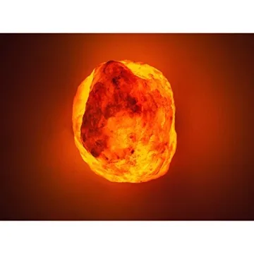 Body Source Himalayan Salt Lamp with Dimmer Switch and Night Light