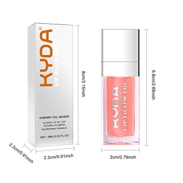 KYDA Hydrating Lip Oil for Moisturizing Glossy Lips