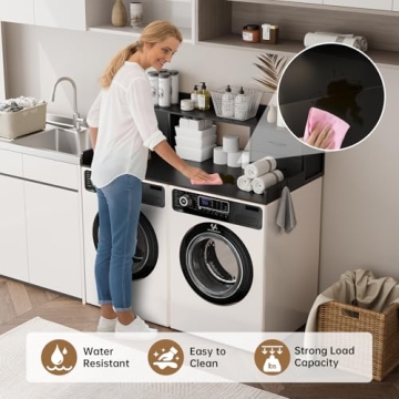 Laundry Countertop with Drawers and Safety Features