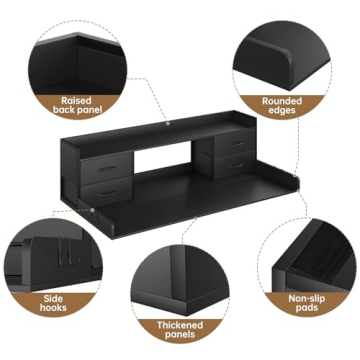 Laundry Countertop with Drawers and Safety Features