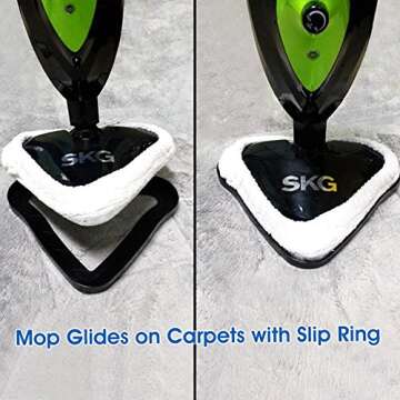 Powerful SKG Steam Mop 1500W for All Floor Types