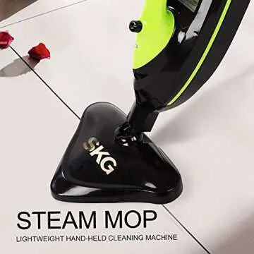 Powerful SKG Steam Mop 1500W for All Floor Types