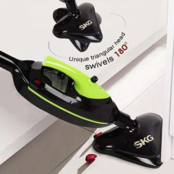 Powerful SKG Steam Mop 1500W for All Floor Types