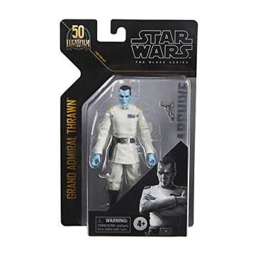 STAR WARS The Black Series Archive Grand Admiral Thrawn Toy 6-Inch-Scale Rebels Collectible Figure, ...