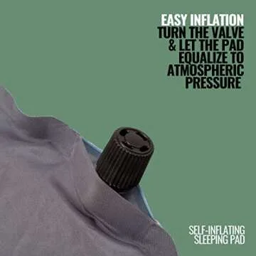 Comfortable TNH Outdoors Self Inflating Sleeping Pad