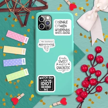 Delightfully Cheeky 100Pcs Sarcastic Stickers for Ultimate Fun