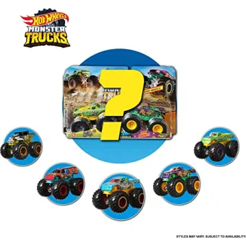 Hot Wheels Monster Trucks 2-Pack for Kids and Collectors