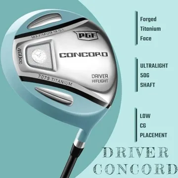 PGF Lady Concord 15-Piece Women's Golf Club Set