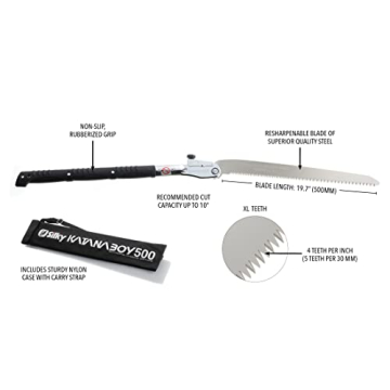Silky KATANABOY Professional 500mm Folding Saw XL Teeth (403-50)