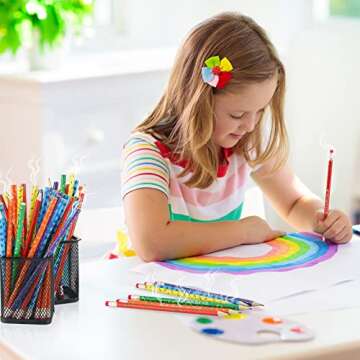 48 Fruit Scent Motivational Pencils for Kids and Students