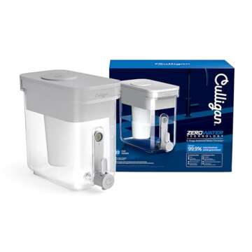 Culligan with ZeroWater Technology 22-Cup Water Filter Dispenser – Advanced Filtration for Pure Wa...