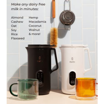 NUTR Automatic Nut Milk Maker for Homemade Plant Milks