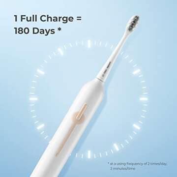usmile Sonic Electric Toothbrush - Long Lasting & Smart