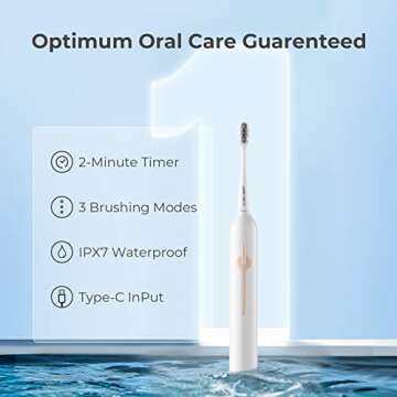 usmile Sonic Electric Toothbrush - Long Lasting & Smart