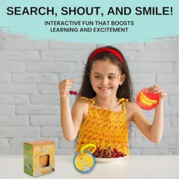 Spot'em Toddler Scavenger Hunt Cards Indoor Play First Preschool Game for Kids Kids Learn Colors Numbers Shapes Letters and Other Early Education Skills Travel Sized