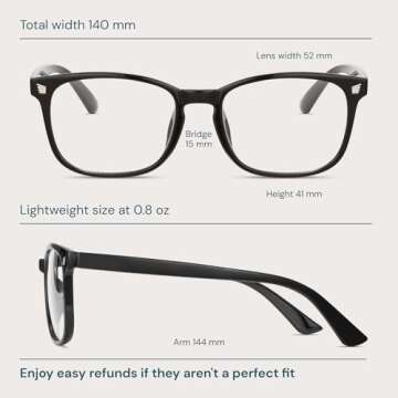 Gaoye Blue Light Blocking Glasses - UV Protection for All