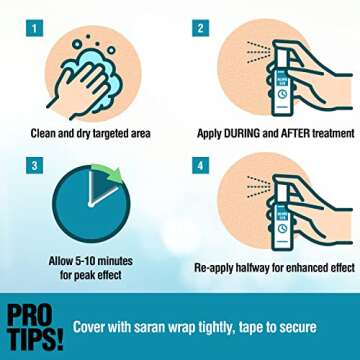 Ebanel 5% Lidocaine Spray Pain Relief Numb520 Burn Itch Relief Numbing Spray for Skin, Topical Anesthetic Postpartum Hemorrhoid Treatment with Phenylephrine for Local and Anorectal Uses