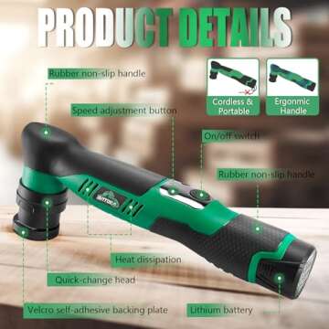 BATOCA S5 Cordless Car Polisher for Ultimate Detailing