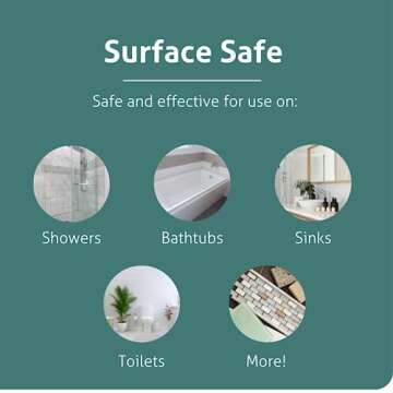 Therapy Clean Tub Tile Cleaner (16 fl oz. 2-pack), Soap Scum Remover Bathroom Cleaner, Water Stain Remover, Non-Toxic Bathroom Cleaner