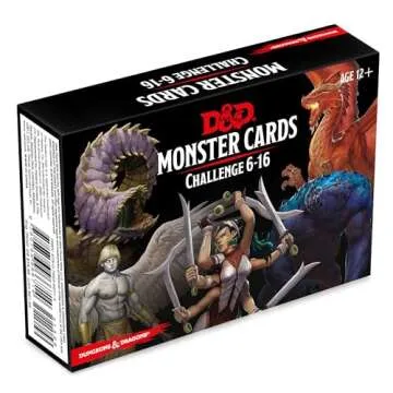 D&D Monster Cards 5e Bundle for Easy Gameplay Access