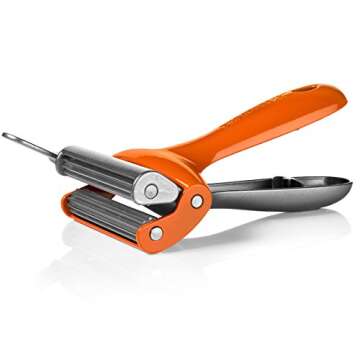 Big Squeeze Tube Squeezing Tool – Waste Less, Save More – Professional-Grade Metal Tube Squeezer, Ideal for Artists and Stylists – Works with Paint, Hair Dye, Prescription Creams, Cosmetics (Orange)