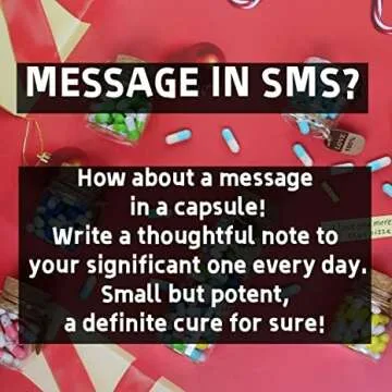 INFMETRY Capsule Letters Message Bottle - Special Gift