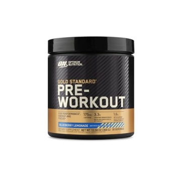 Optimum Nutrition Pre-Workout: Blueberry Lemonade, 30 Servings for Energy & Performance