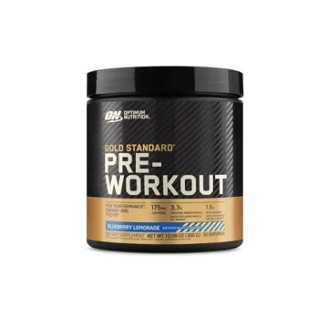 Optimum Nutrition Pre-Workout: Blueberry Lemonade, 30 Servings for Energy & Performance