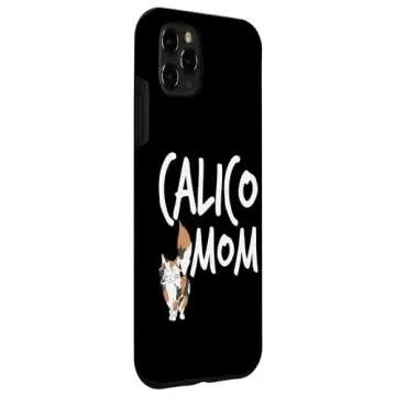 Calico Cat Mom iPhone 11 Pro Max Case for Animal Lovers
