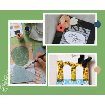 Grafix Medium Weight Chipboard – 12"x12", Natural Acid-Free 0.057” Sheets, Create Three-Dimensional Embellishments for Cards, Papercrafts, Mixed Media, Home Décor, and More, Pack of 25