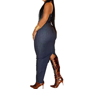 Chic Flamingals Maxi Dress for Women - Elegant & Stylish