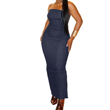 Chic Flamingals Maxi Dress for Women - Elegant & Stylish