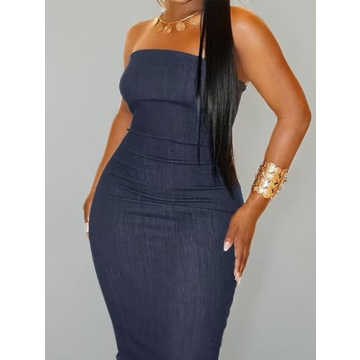 Chic Flamingals Maxi Dress for Women - Elegant & Stylish