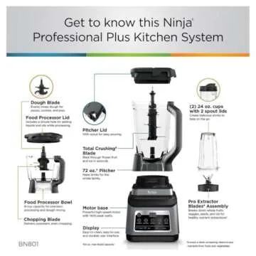Ninja BN801 Professional Kitchen System for Smoothies
