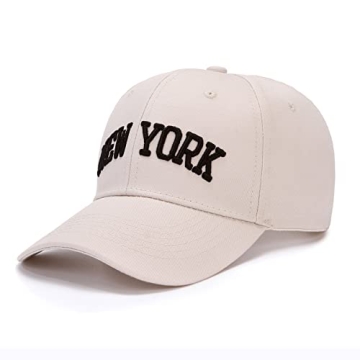 WODXCOR Classic New York Cotton Baseball Cap Adjustable
