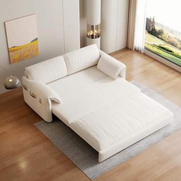 Neylory 3 in 1 Convertible Pull Out Sofa Bed