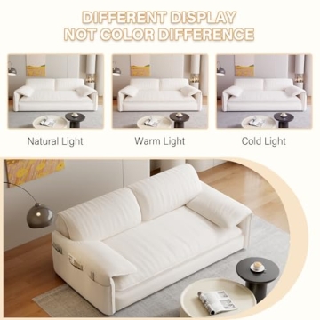 Neylory 3 in 1 Convertible Pull Out Sofa Bed
