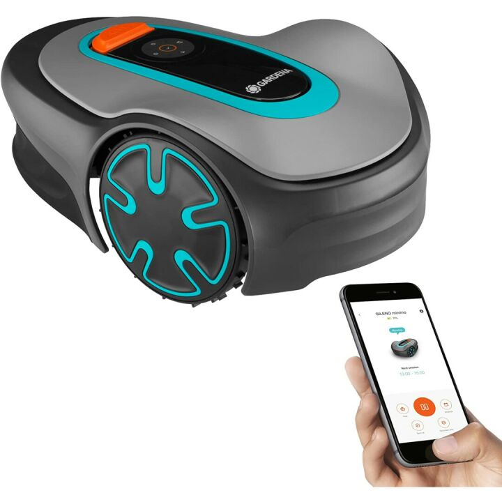 GARDENA SILENO Minimo Robotic Lawn Mower – Quiet & Smart