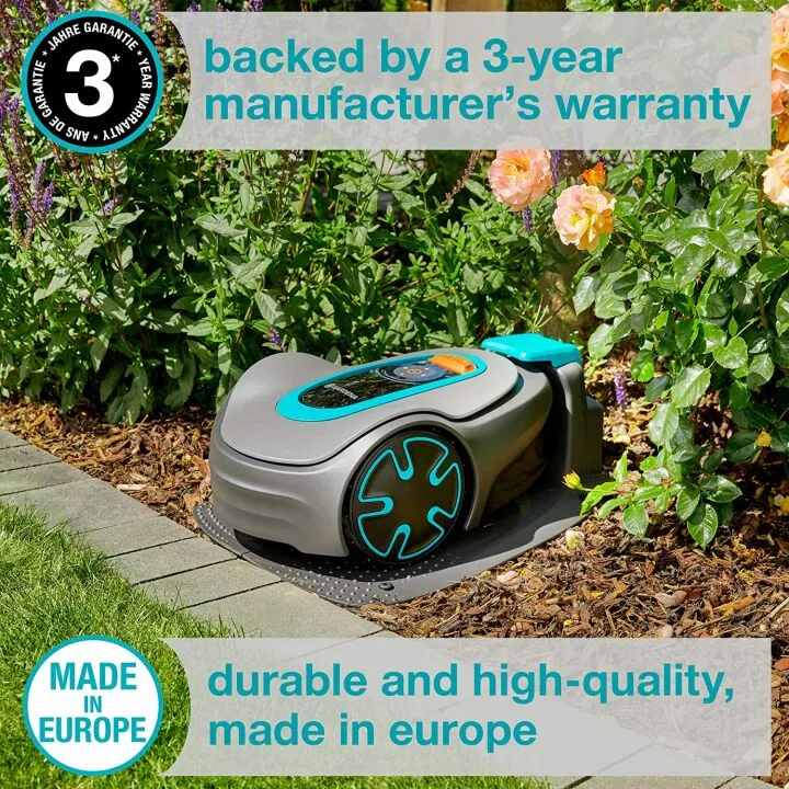 GARDENA SILENO Minimo Robotic Lawn Mower – Quiet & Smart