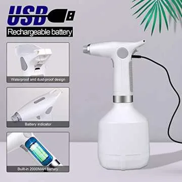 Automatic Spray Bottle for Easy Plant Care and Misting