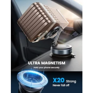 Lamicall 70 LBS Strongest MagSafe Car Phone Holder