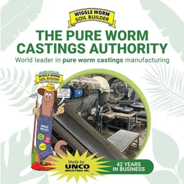 Wiggle Worm Organic Worm Castings Fertilizer 15-Pounds
