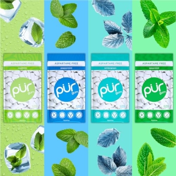 PUR Gum Aspartame-Free Natural Flavored Variety Pack