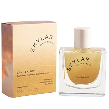 Skylar Vanilla Sky Eau de Parfum - Hypoallergenic & Vegan Perfume for All Skin Types, 50mL