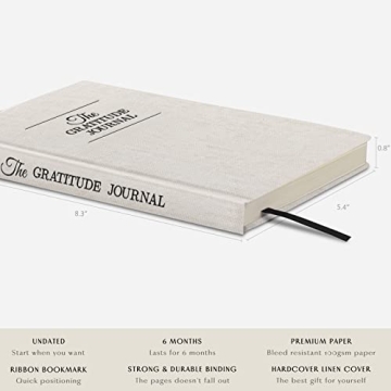 5-Minute Gratitude Journal for Daily Happiness & Mindfulness