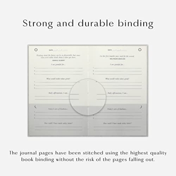 5-Minute Gratitude Journal for Daily Happiness & Mindfulness