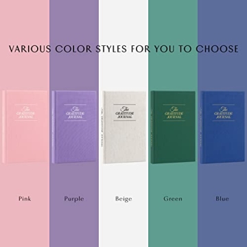 5-Minute Gratitude Journal for Daily Happiness & Mindfulness