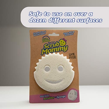 Scrub Daddy Dual-Sided Sponge and Scrubber for All